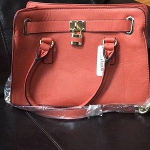 Charming Carlie Large Orange Handbag -Bag - Purse